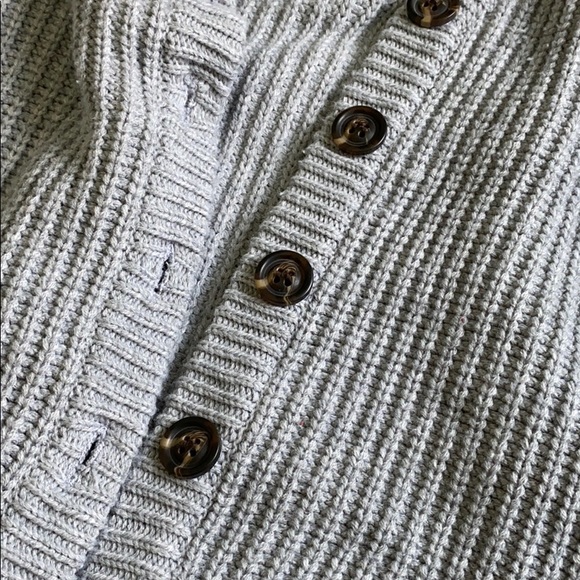 John and Jenn gray cocoon cardigan - Picture 5 of 7